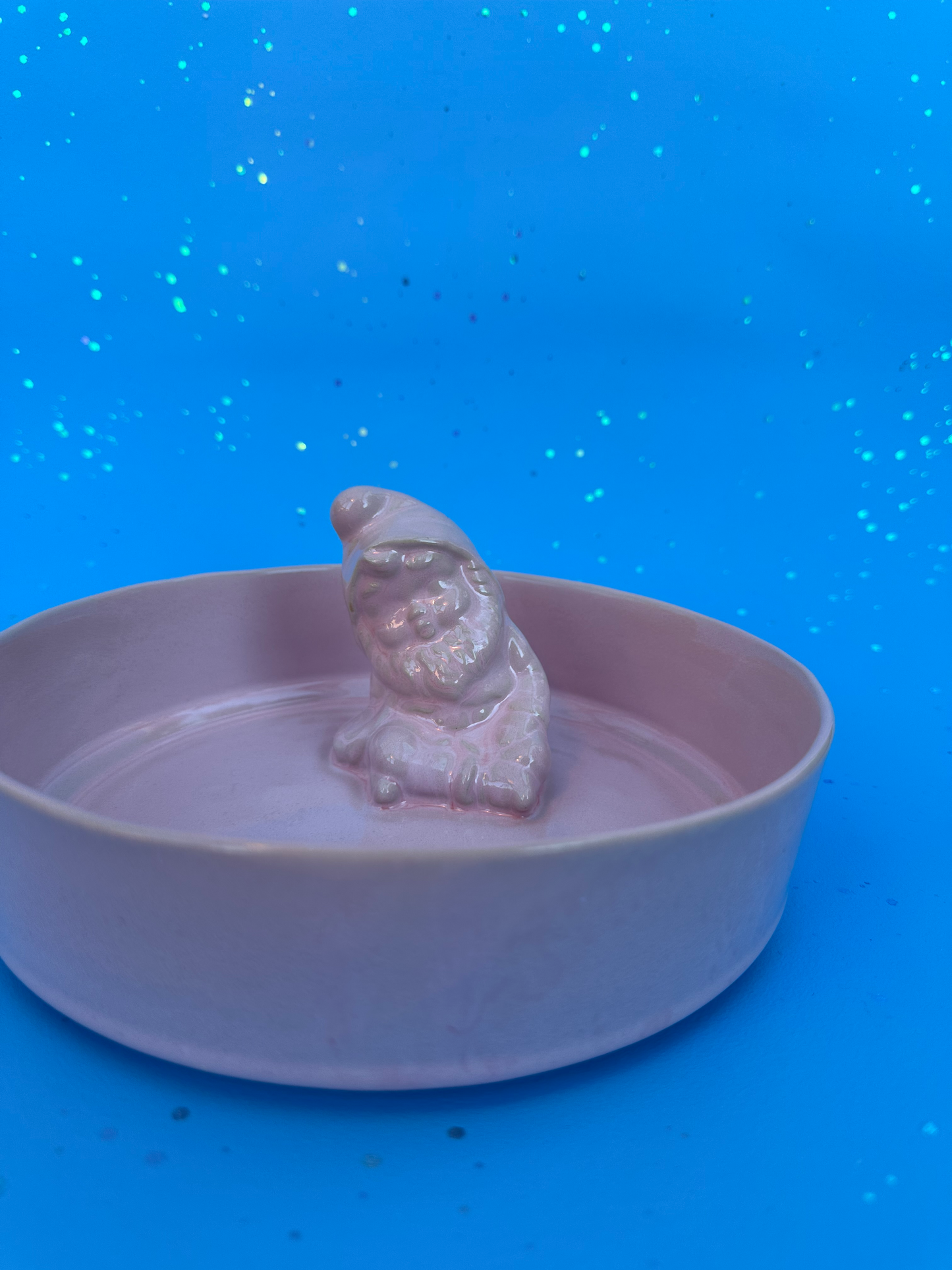 Skål med sovende nisse