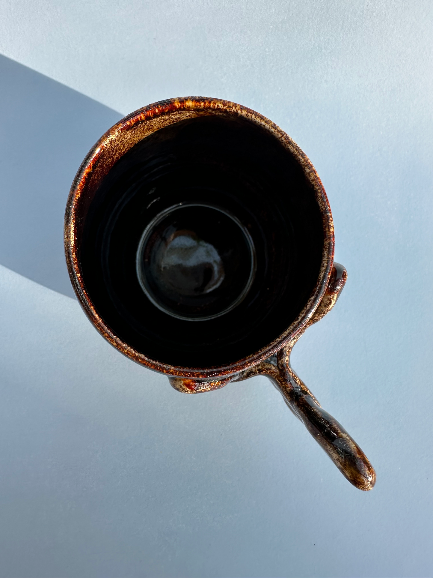 Fransk bulldog kop - glimmerbrun