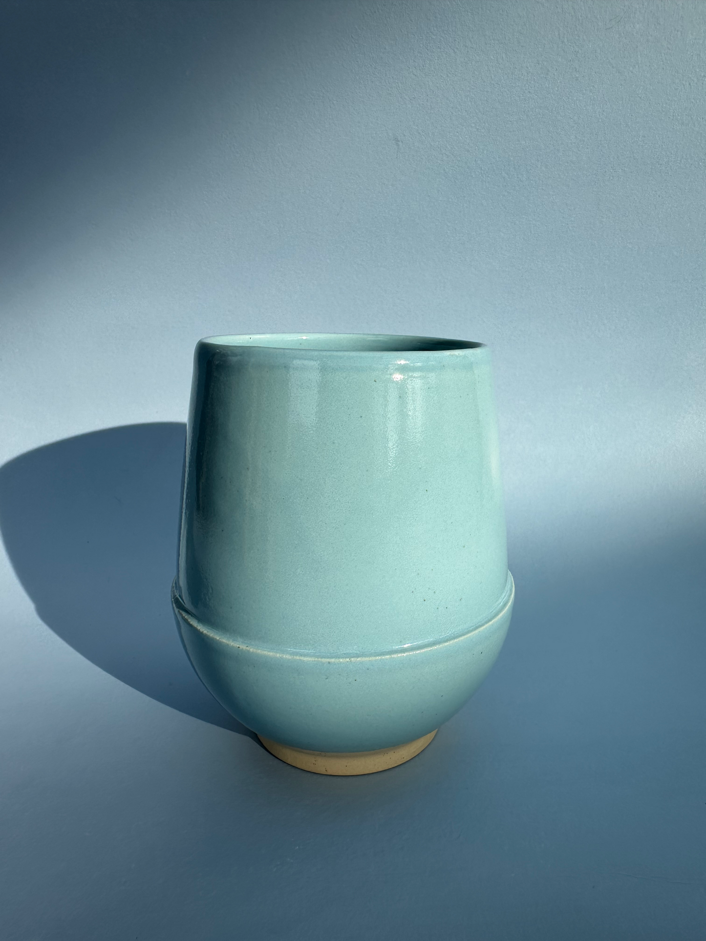 Lyseblå vase