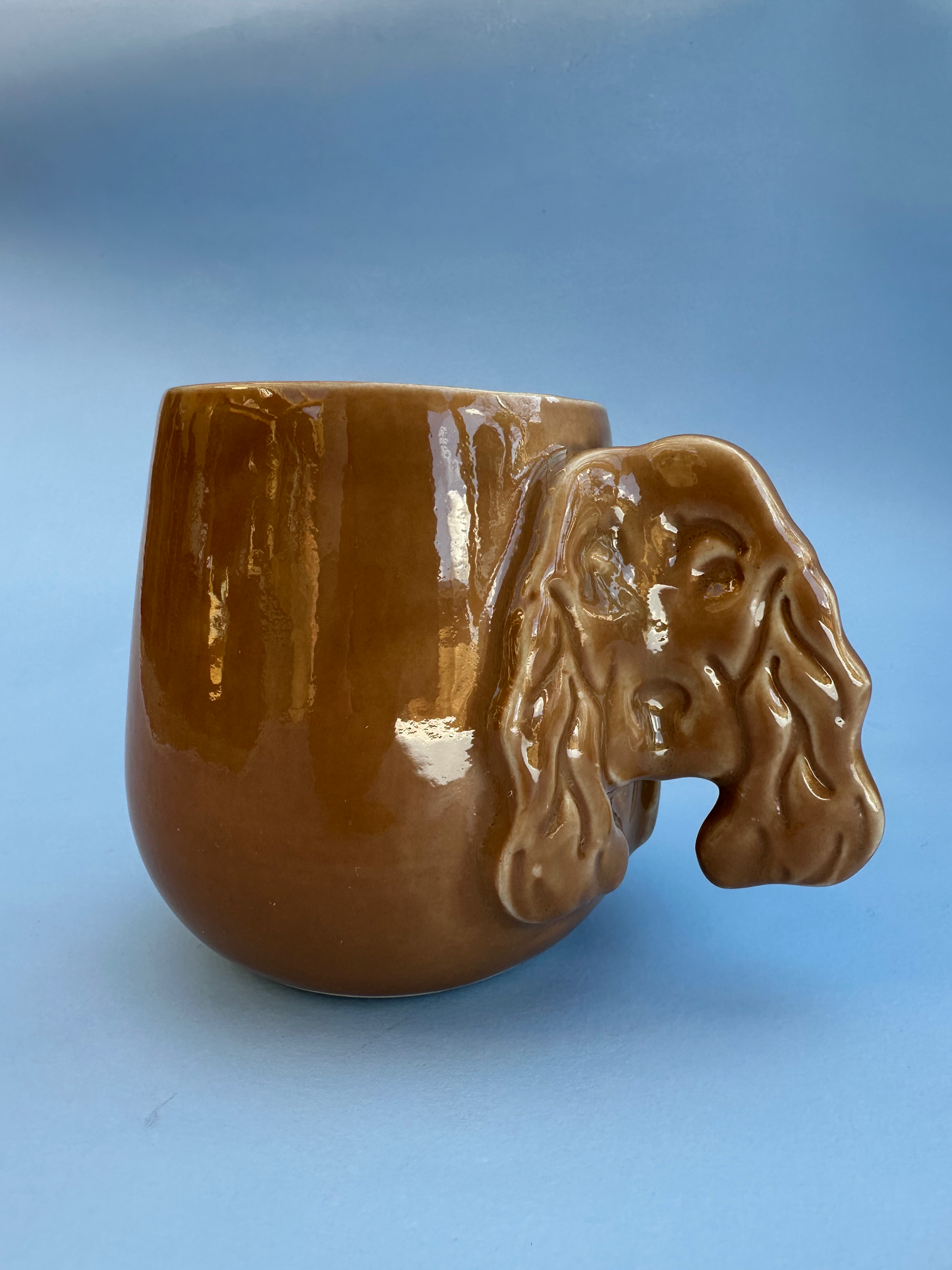 Cocker spaniel kop - lysebrun