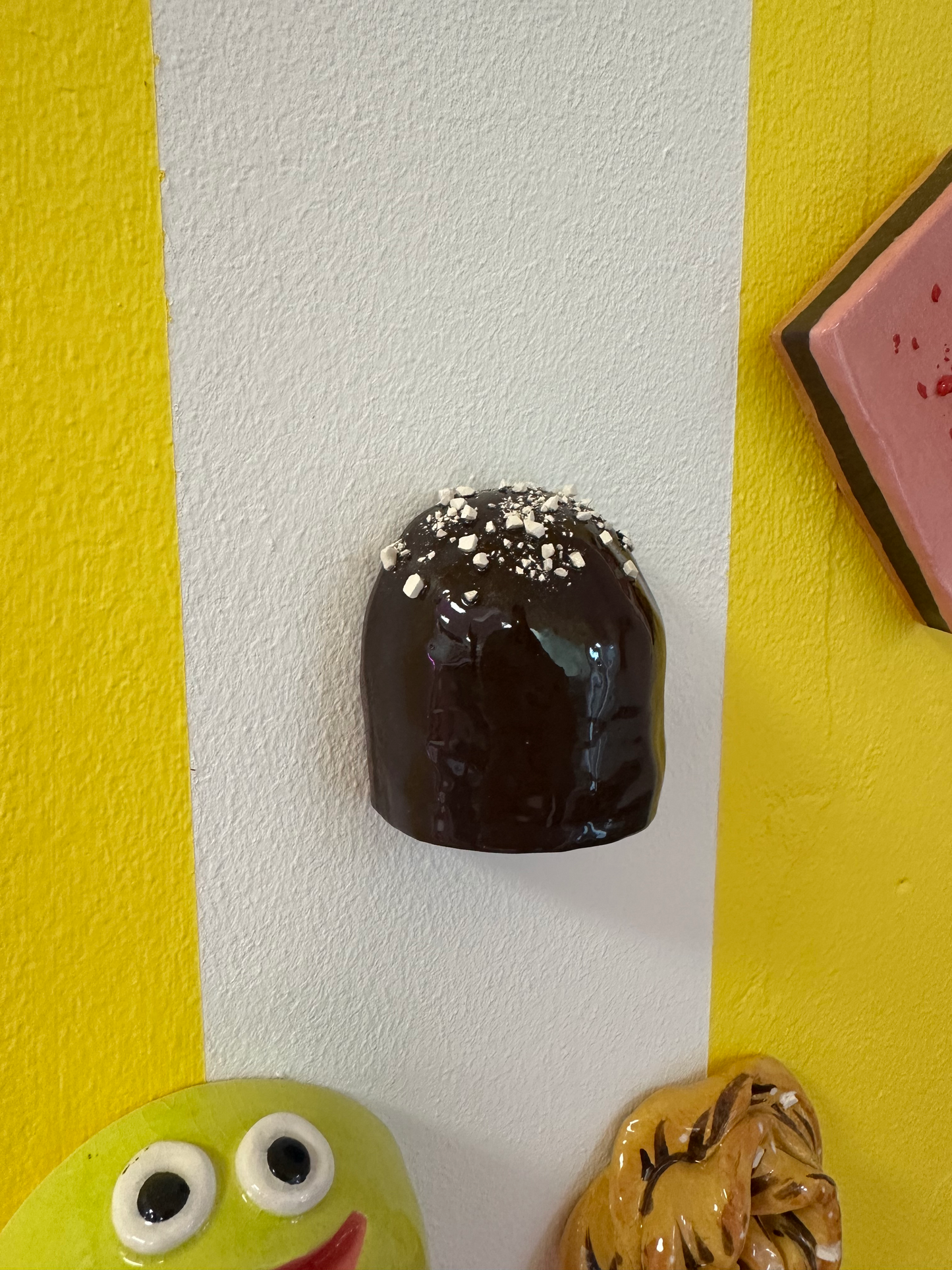Flødebolle til væg