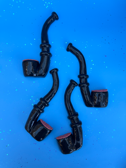 Væghængt Lakridspibe - Lyserød - flere varianter