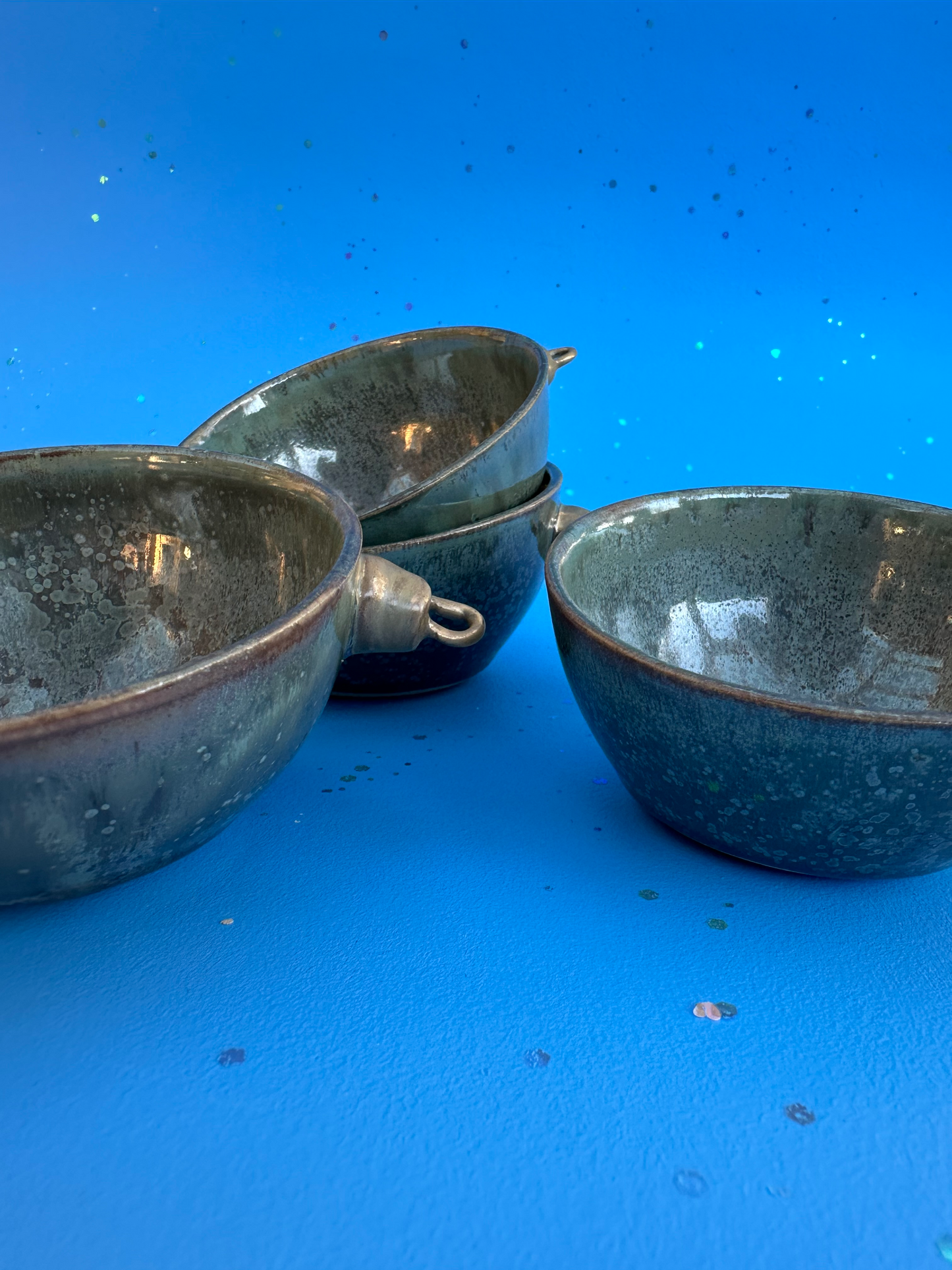 Julekugleskål, lille - grøn