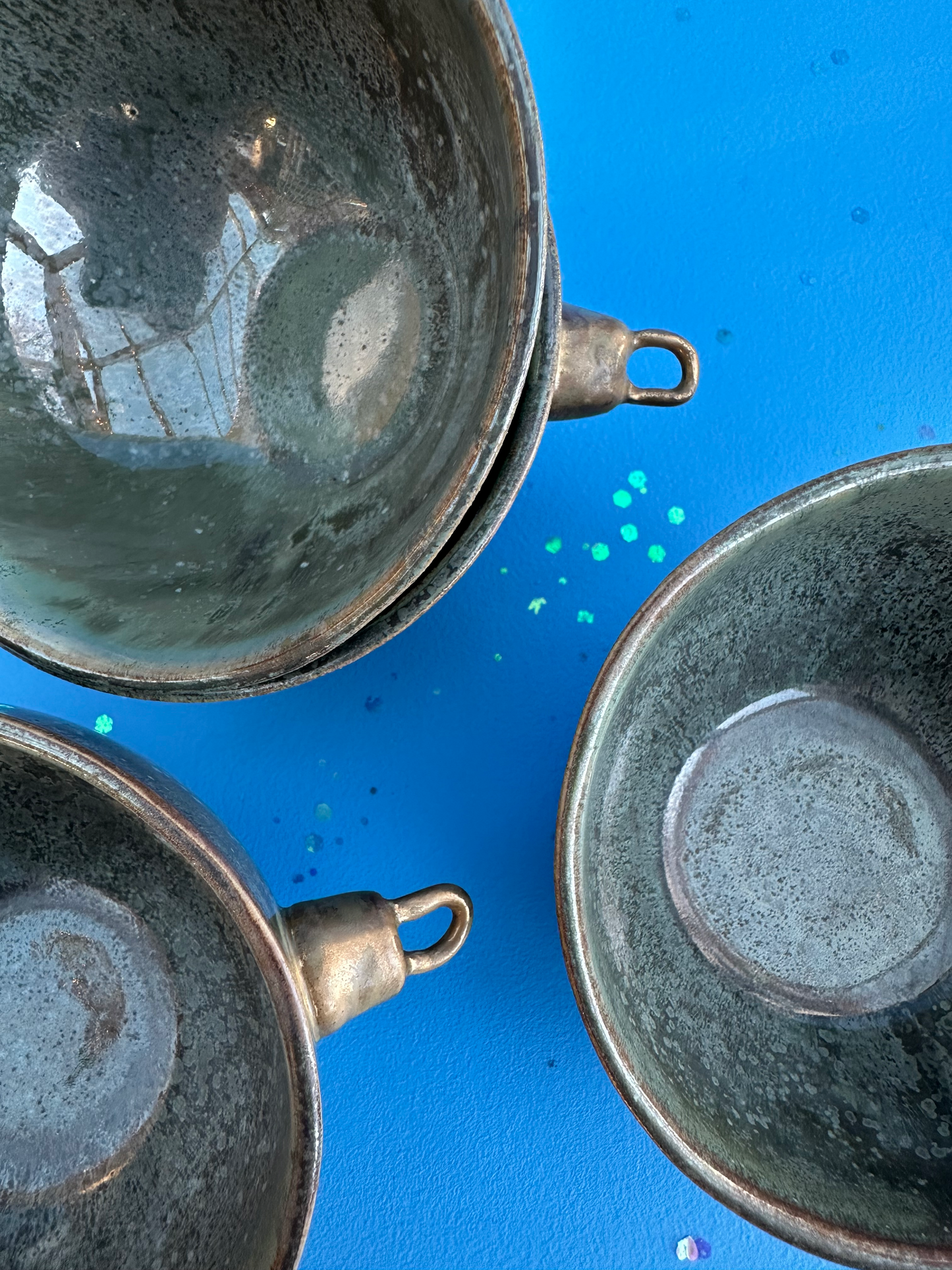 Julekugleskål, lille - grøn