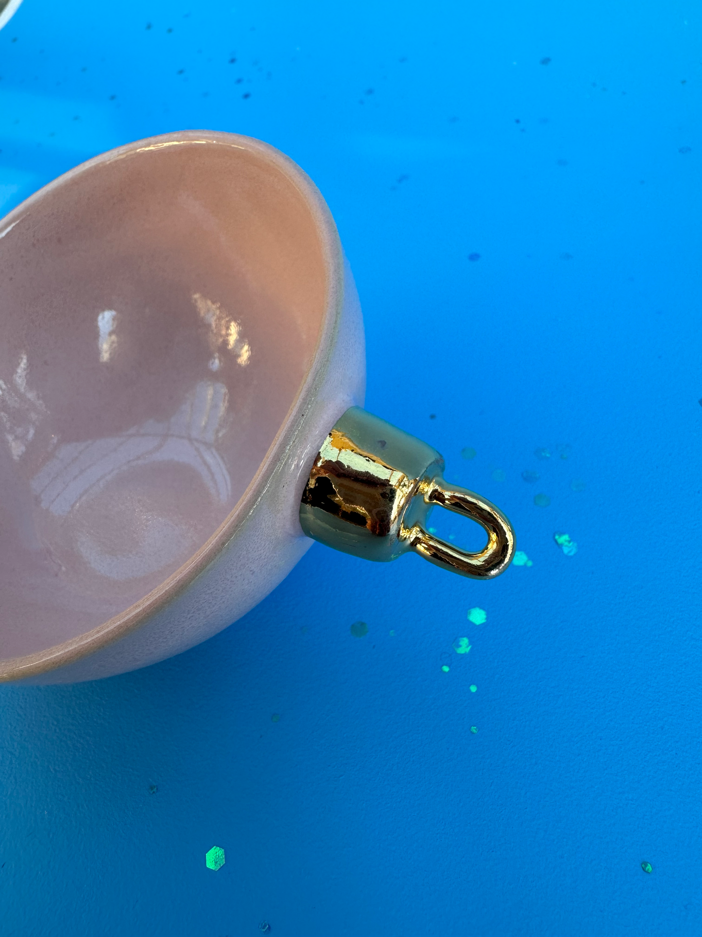 Julekugleskål, lille - rosa