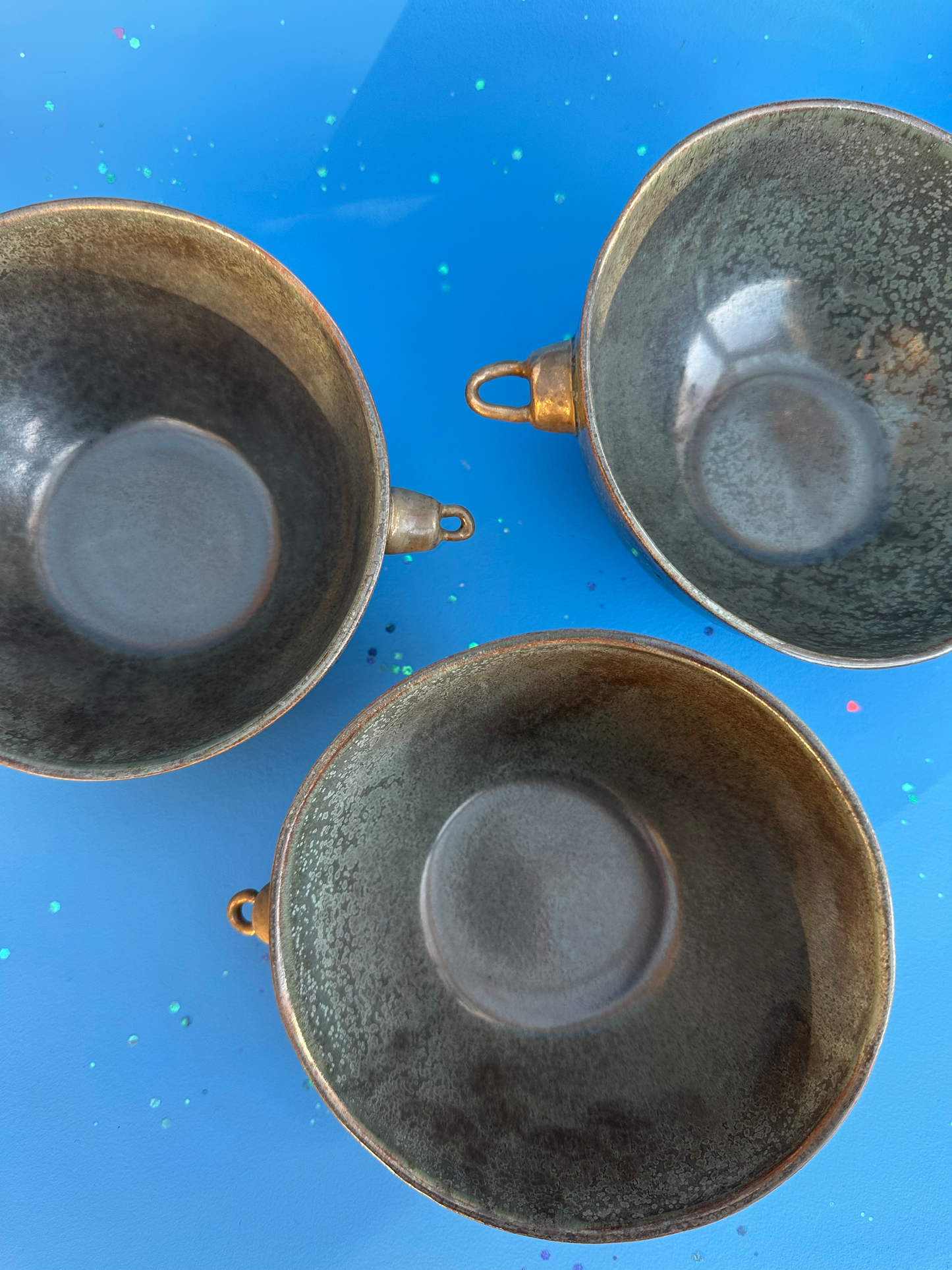 Julekugleskål, stor - grøn