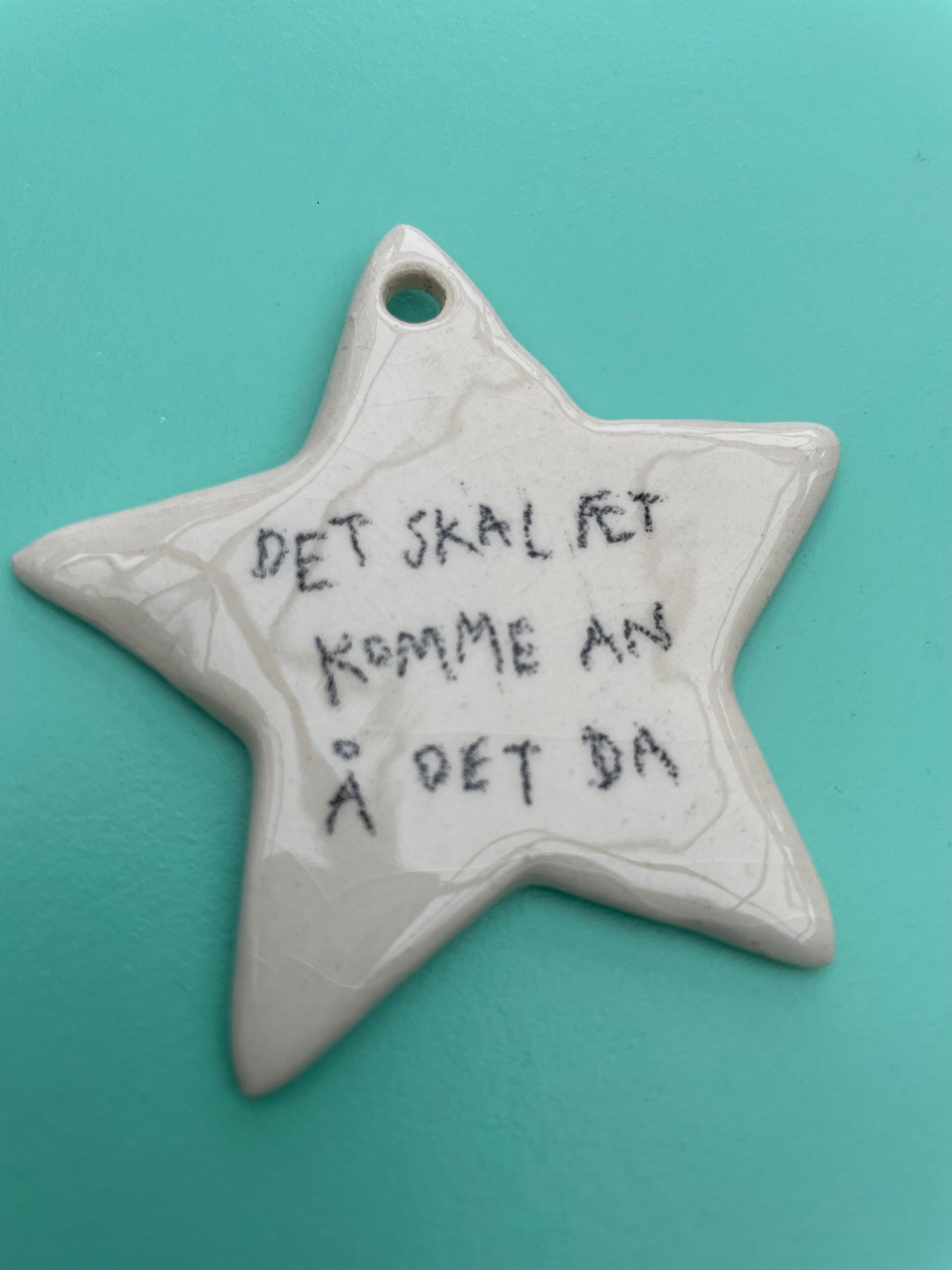 Stjerne med tekst