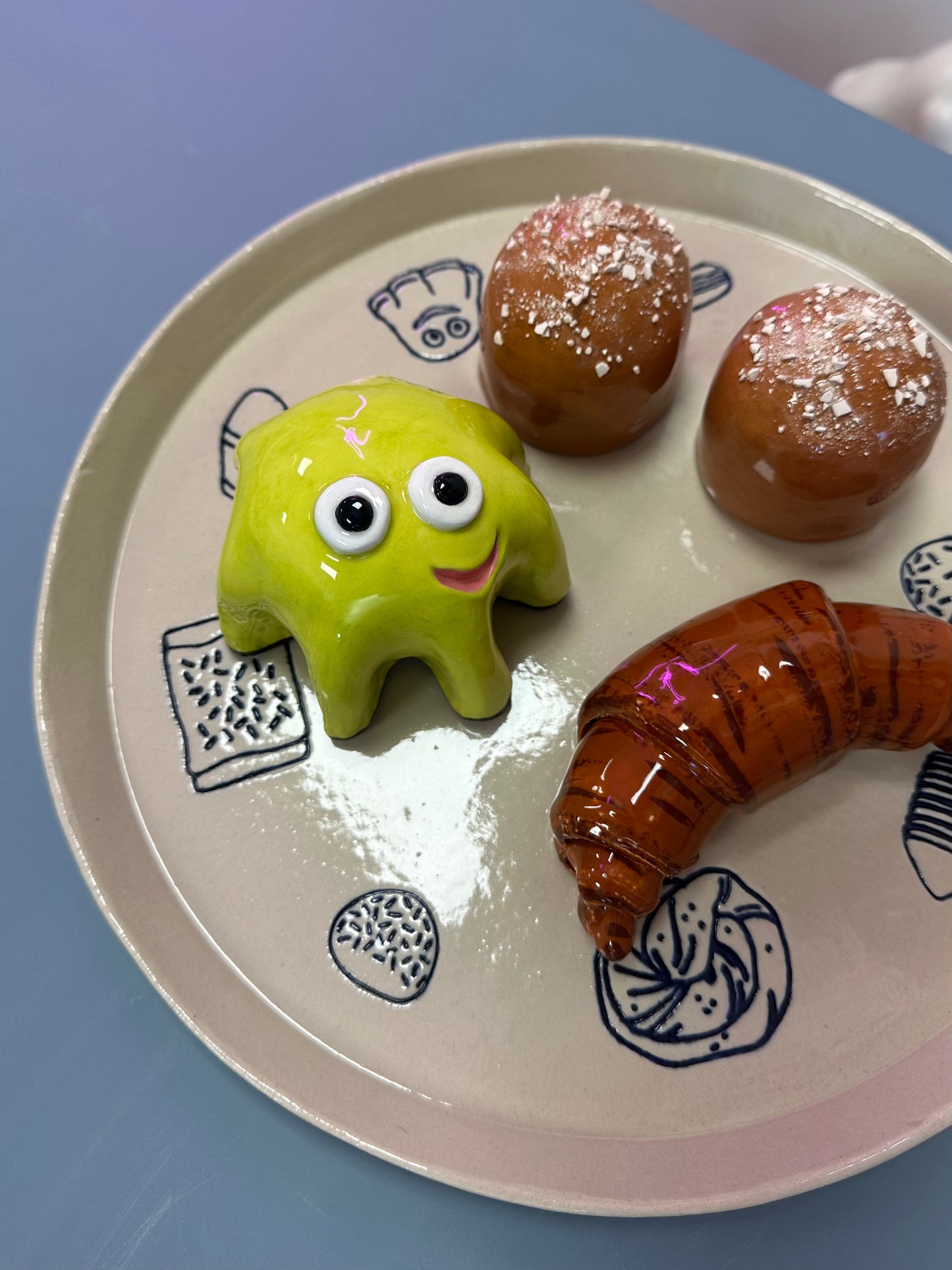 Flødebolle til bord