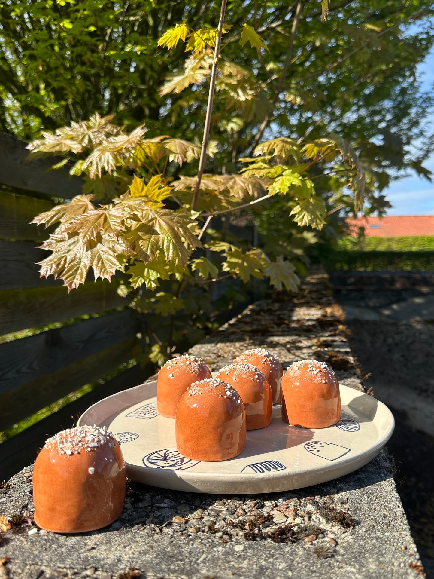 Flødebolle til bord
