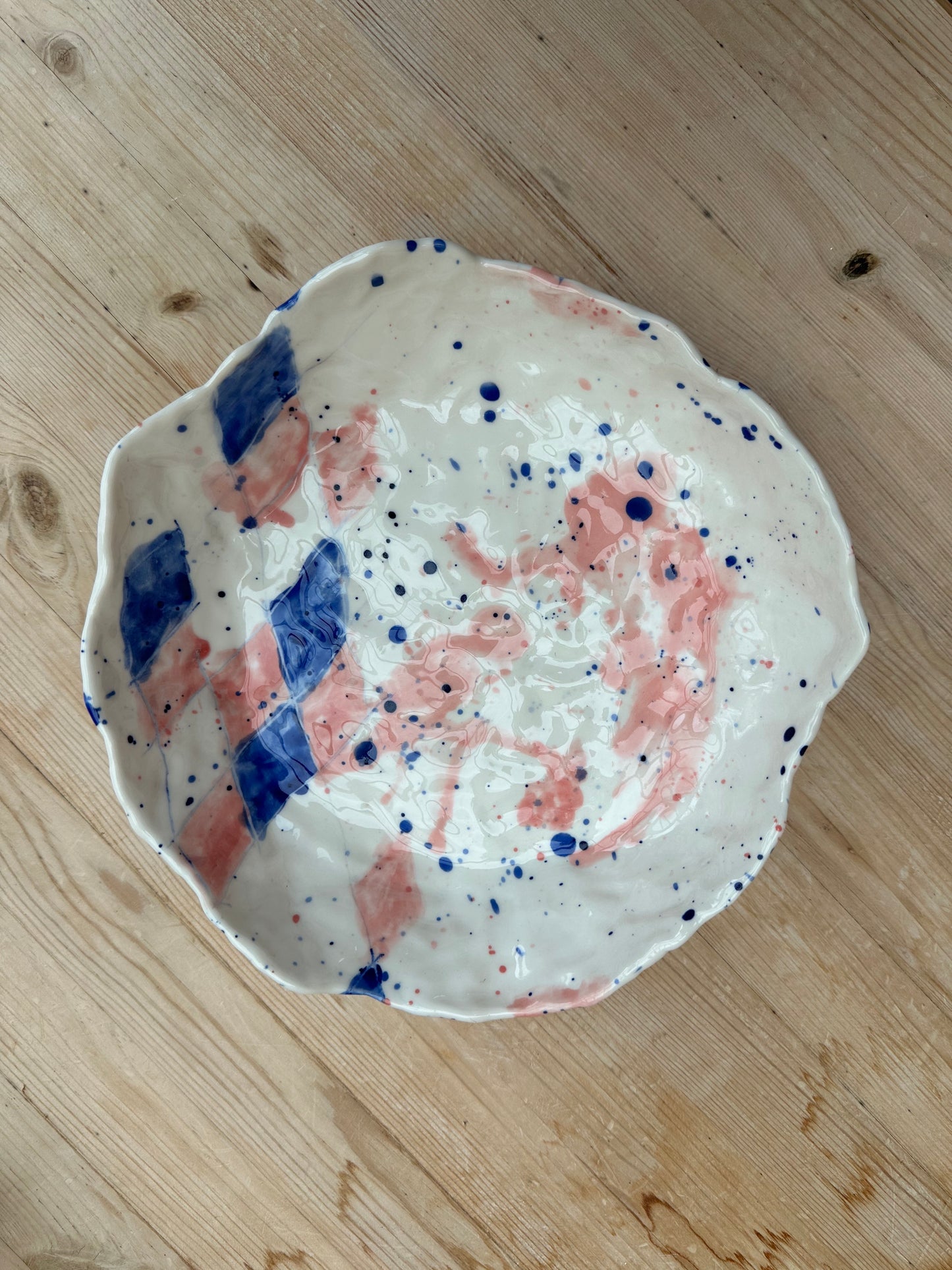Fad med harlekin og splash