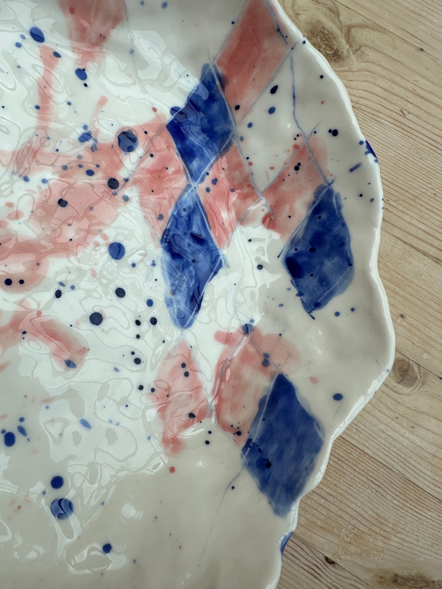 Fad med harlekin og splash